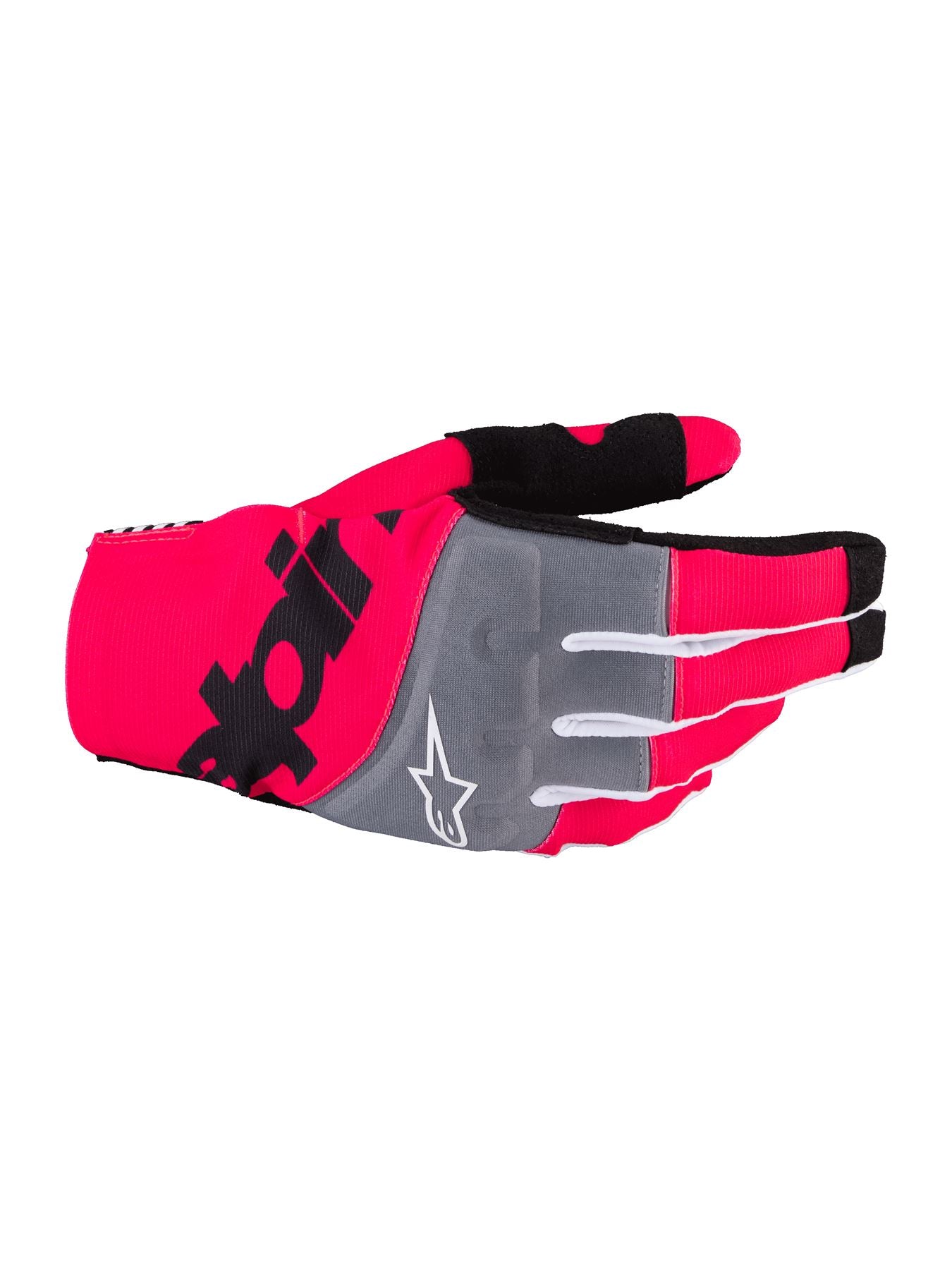 Alpinestars 2026 Techstar Motocross Gloves Black Pink Fluo